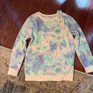 Cat & Jack Multicolor Tie-Dye Sweatshirt